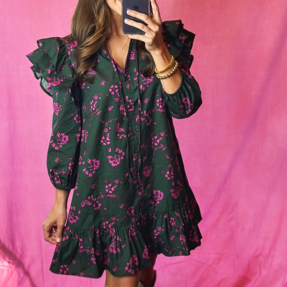 Sugarlips Floral Shift Dress